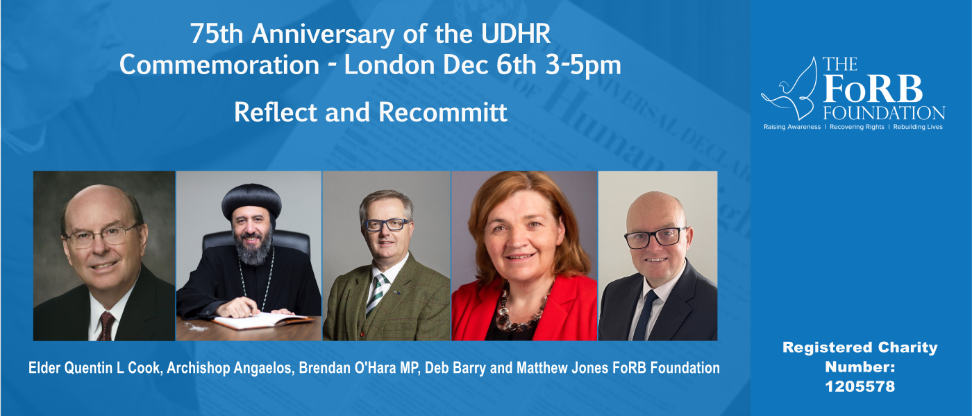 75th Anniversary of the UDHR – Commemoration